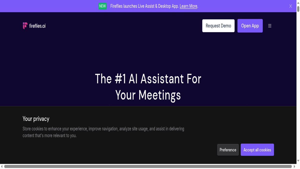 Fireflies.ai interface screenshot