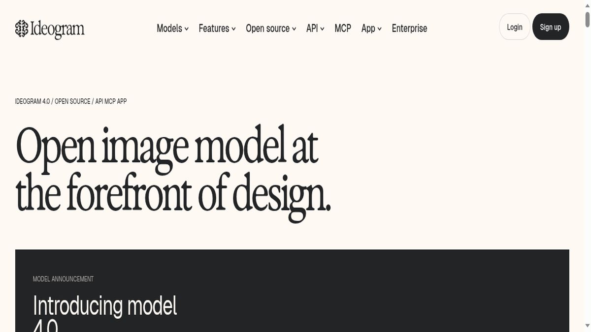 Ideogram interface screenshot