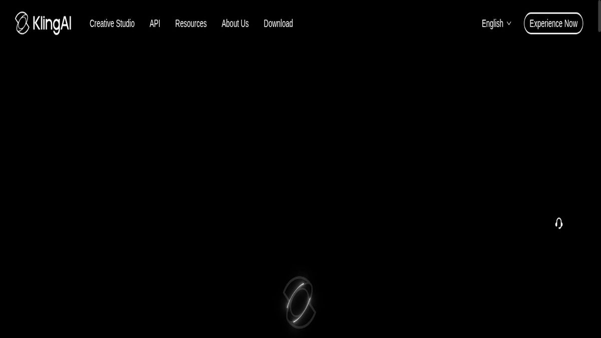 Kling AI interface