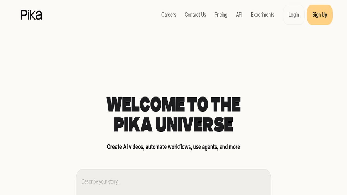 Pika 2.2 interface